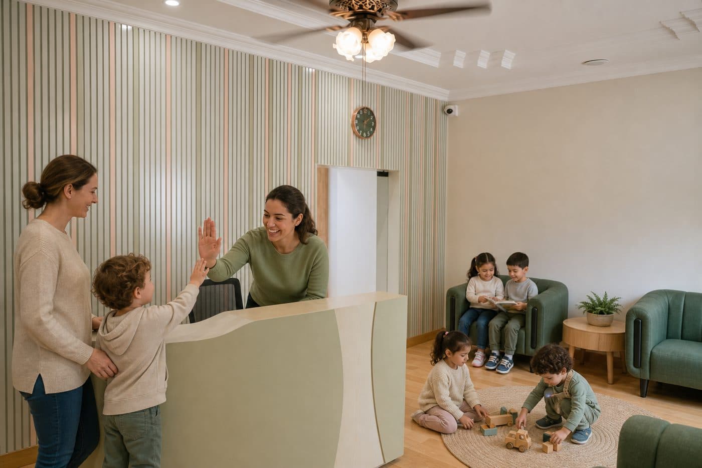 Daycare programme — children learning at WISH Preschool